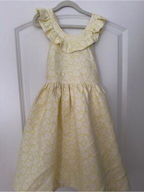 Janie and Jack Floral Jacquard Dress